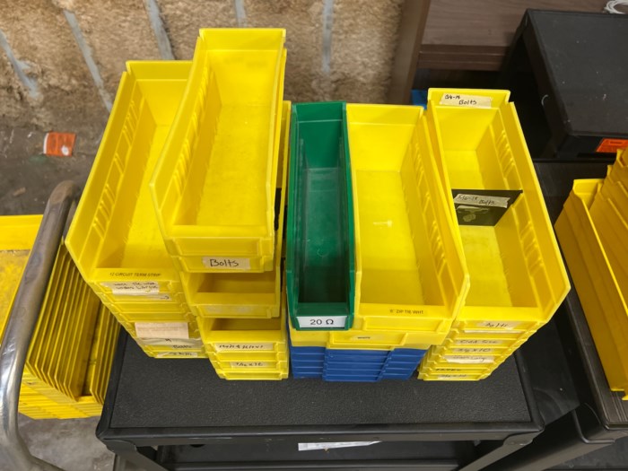 Assorted Plastic Storage Containers for sale