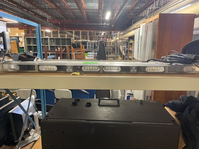 Assorted Police Car Parts & Accessories for sale