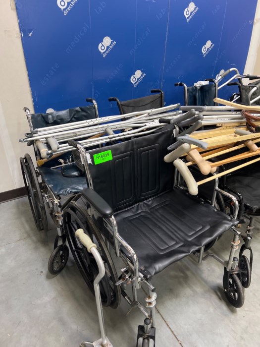 Assorted Wheelchairs; Walkers; Canes; and Crutches for sale
