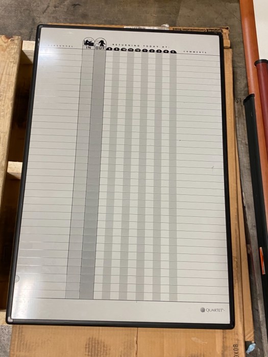 Assorted White Boards for sale