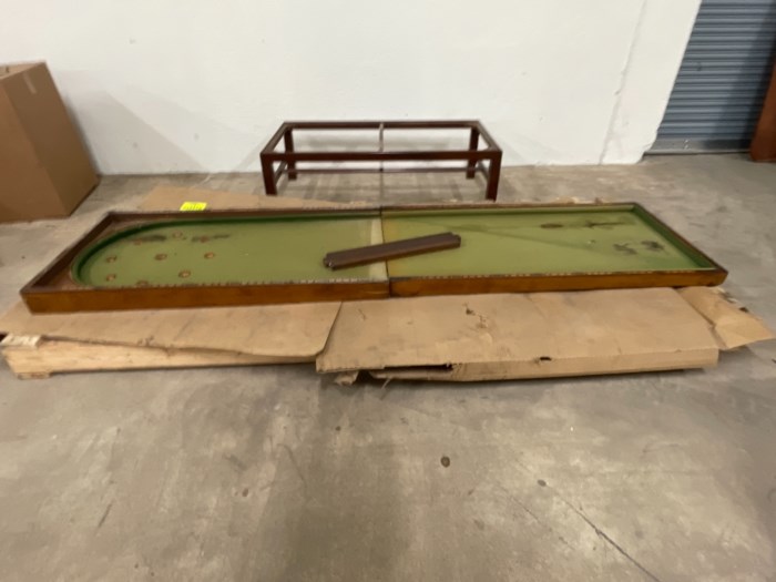 A.W. Gamage Ltd. Holborn London E.C. FoldOut Felt Game Table for sale