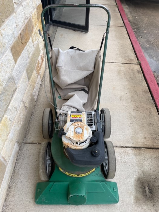 Billy Goat Lawn Vacuum for sale