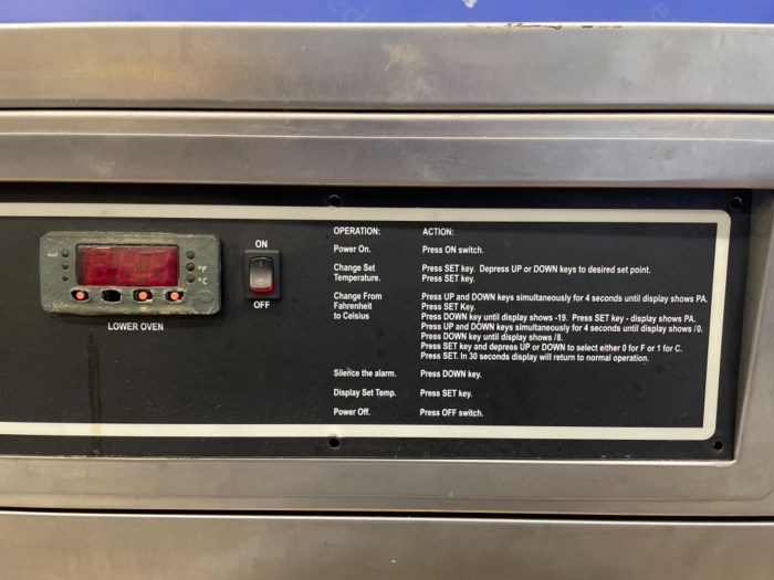 Blickman Model 79250 Warming for sale