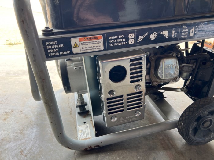 Briggs & Stratton 3500 watts 4375 Starting water compressor for sale