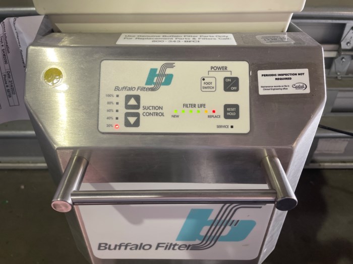 Buffalo Filter PlumeSafe 1202 Smoke Evacuation System for sale