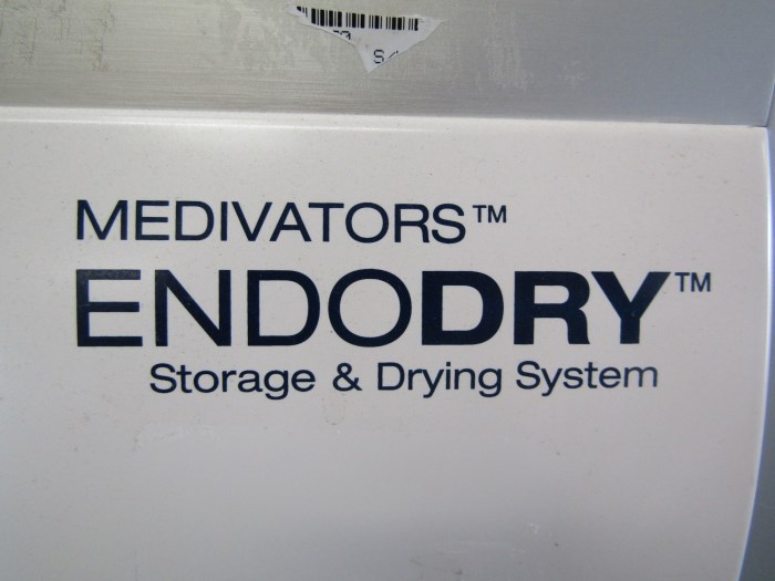 Cantel Medivators ENDODRY Storage & Drying System Endoscope for