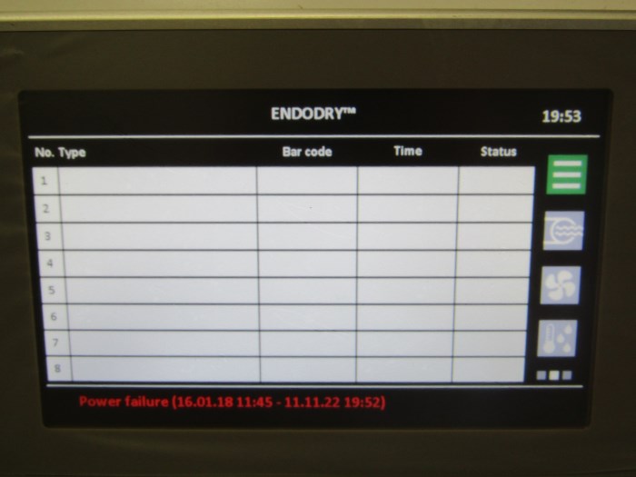 Cantel Medivators ENDODRY Storage & Drying System Endoscope for