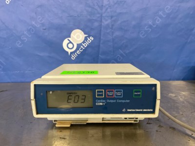 Cardiac Output Computer com-1 *Powered on at time of auction* for sale