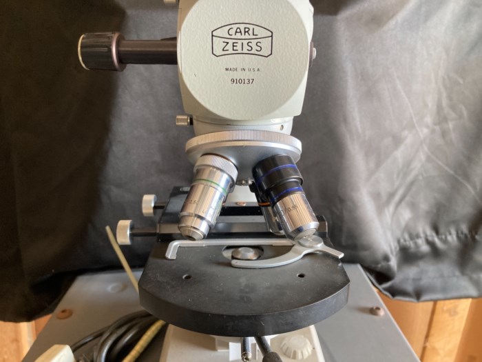 Carl Zeiss West Germany Microscope for sale