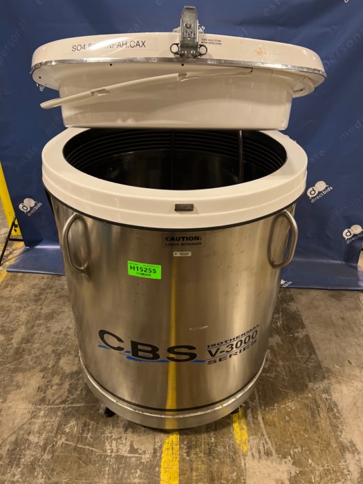 CBS V-3000 SERIES LIQUID NITROGEN DRY STORAGE FREEZER for sale