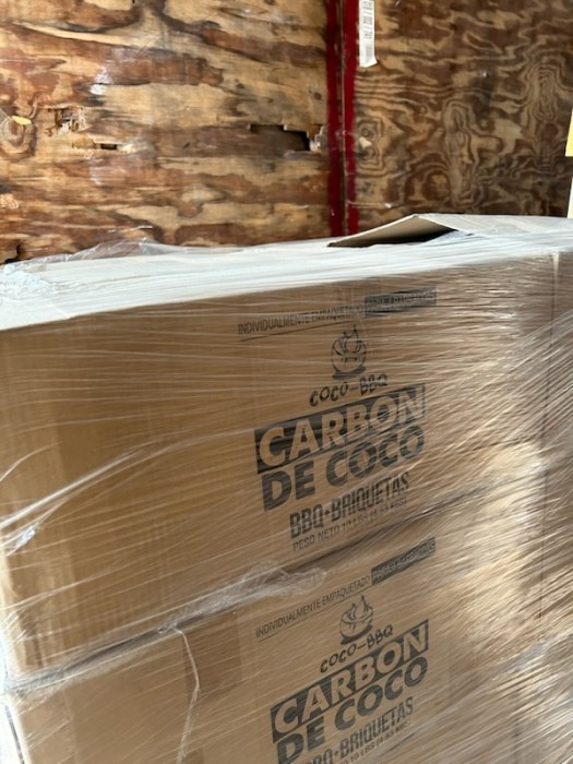 Coco-BBQ Coconut Charcoal (18 Pallets) for sale
