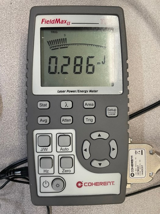 Coherent FieldMaxII Laser Power/Energy Meter for sale