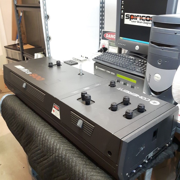 Coherent Mira 900 Laser System w/ Controller Fieldmate PC Manual