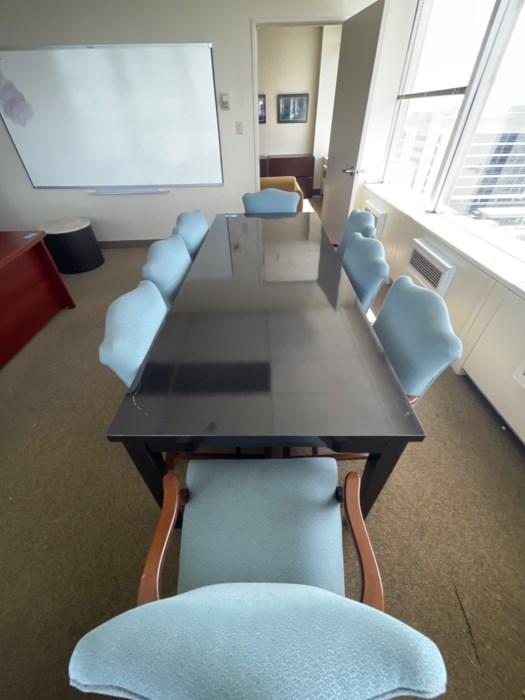 Conference Table & Chairs for sale
