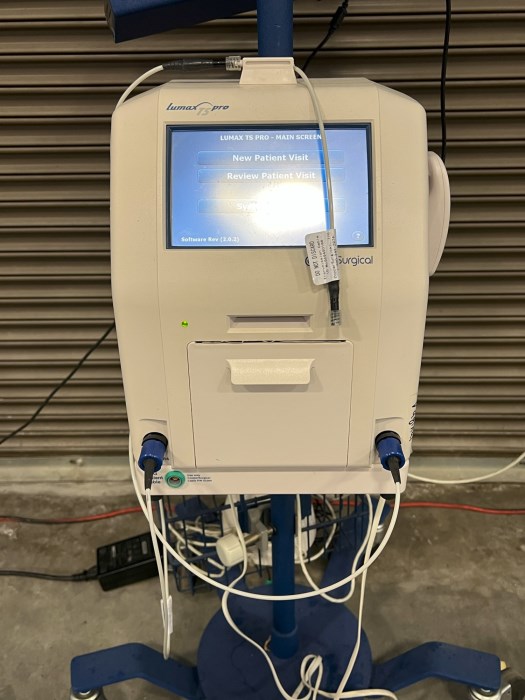 Cystometry System Cooper Surgical Lumax TS Pro Fiberoptic Cystometry System for sale