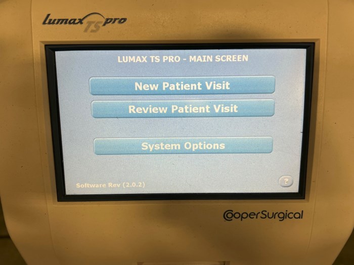 Cystometry System Cooper Surgical Lumax TS Pro Fiberoptic Cystometry System for sale
