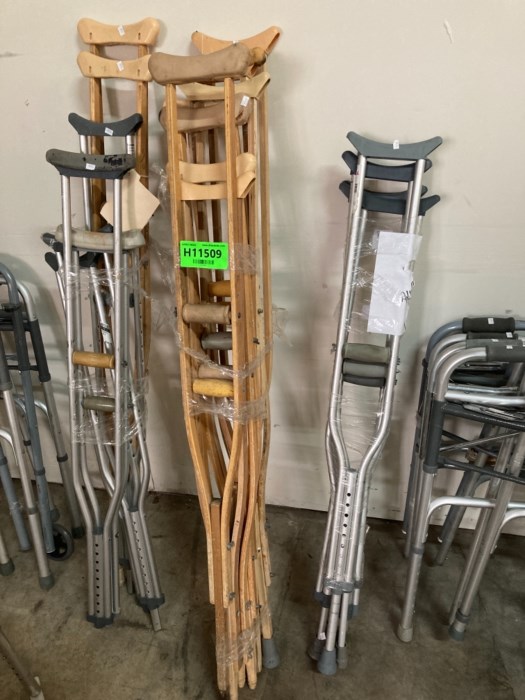 Crutches and Walkers for sale