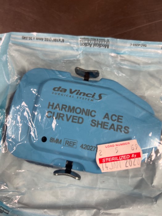 Da Vinci S Surgical Systems Harmonic Ace Curved Shears 8mm 420275 for sale