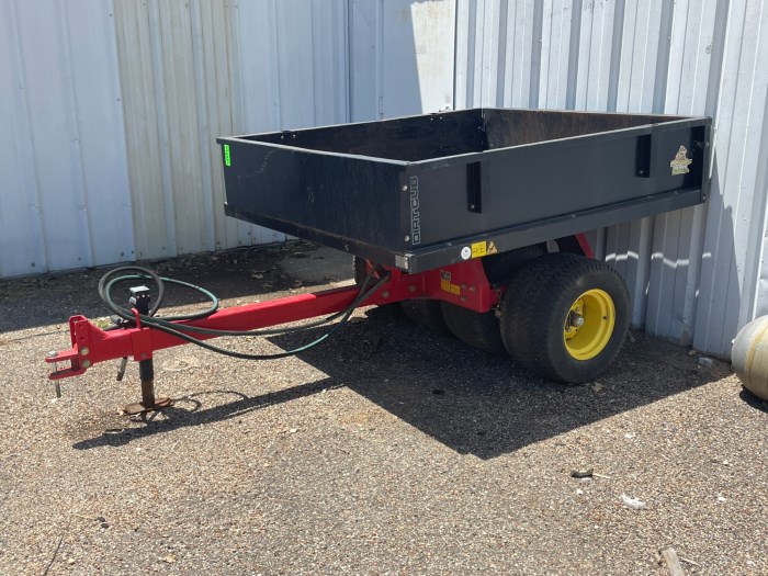 Dirt Cub Heavy Duty Utility Tow Behind Dump Cart for sale