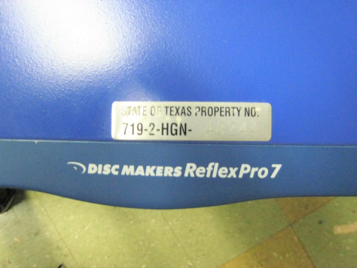 Disc Makers Reflex Pro7 CD/DVD Duplicator for sale