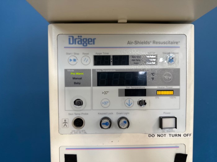 Drager HillRoom Air Shields Resuscitaire Birthing Room Warmer for sale