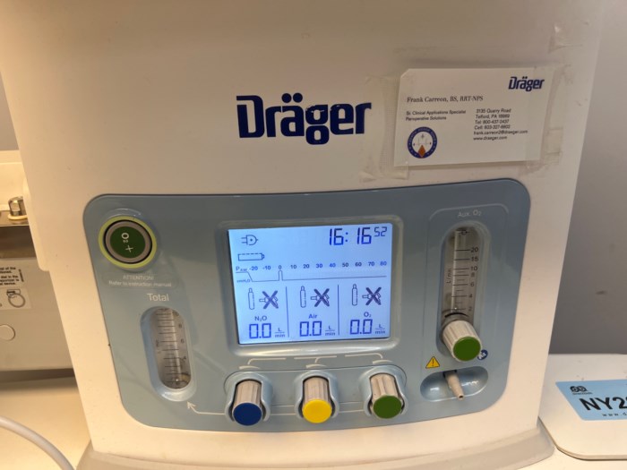 Drager Perseus A500 Anesthesia for sale