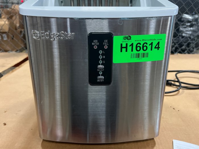 EdgeStar Model IP210SS Portable Ice Maker for sale