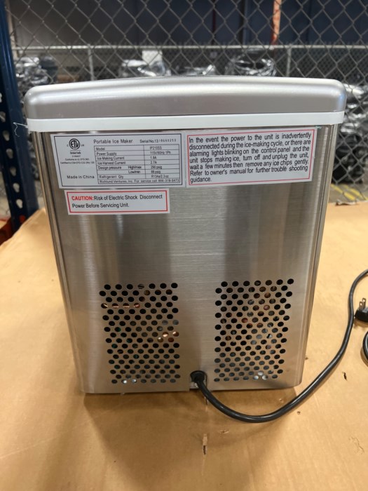 EdgeStar Model IP210SS Portable Ice Maker for sale