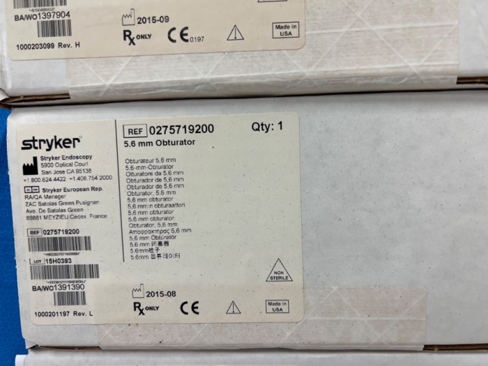 New in Box Stryker Endoscopy Instruments for sale