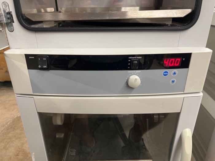 Fisher Scientific Dual Rotisserie Incubator w/ Accessories