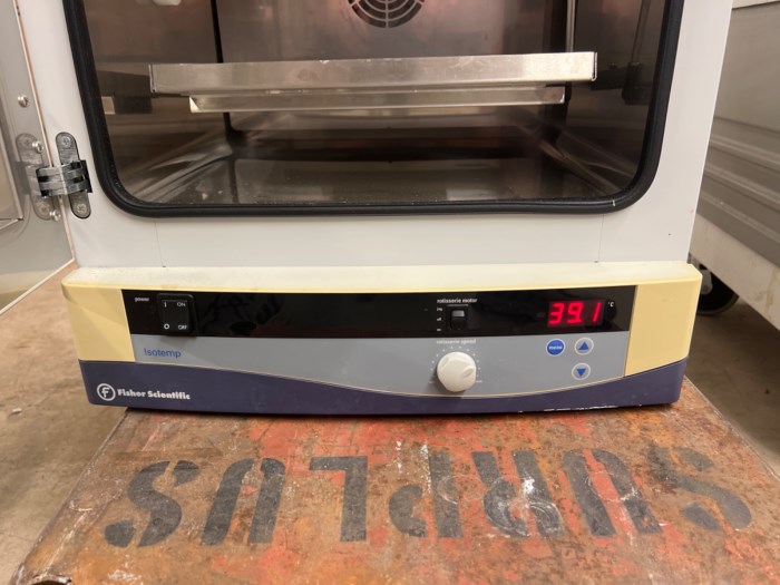 Fisher Scientific Dual Rotisserie Incubator w/ Accessories