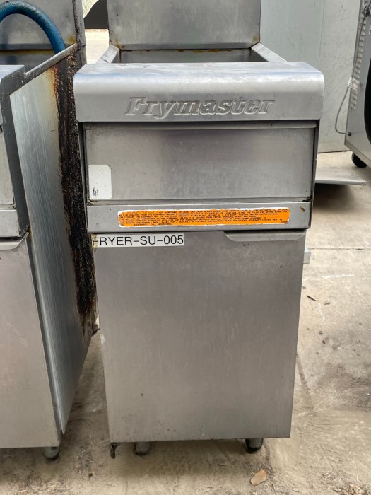 Frymaster Model PMJ145SD Single Unit Gas Fryer (Lot of 2) for sale