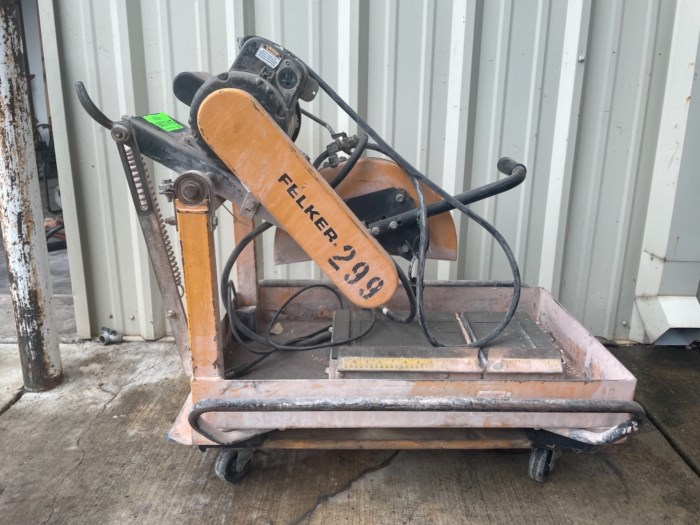 14" Felker Brick Saw for sale