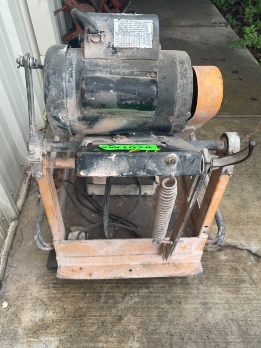 14" Felker Brick Saw for sale