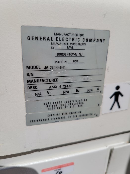 GE AMX 4 PLUS Portable XRay Machine for sale