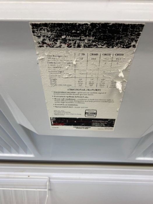GE Deep Freezer (B33.024) for sale