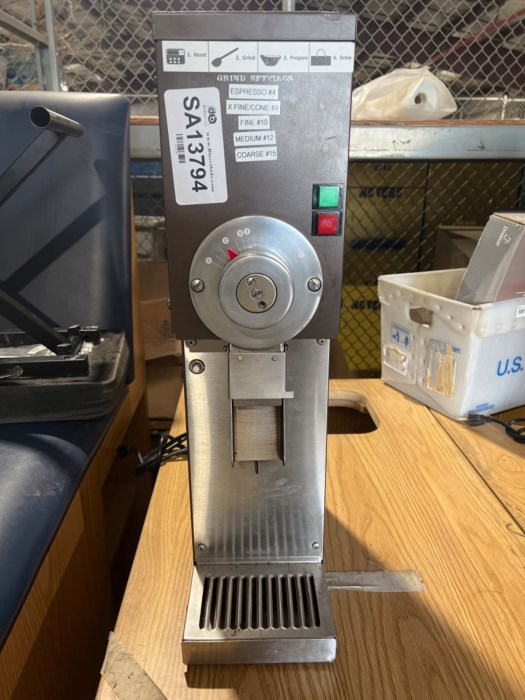 Grindmaster Corp. Model 890 Coffee Grinder for sale