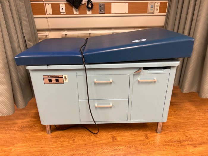 Hamilton medical exam table for sale