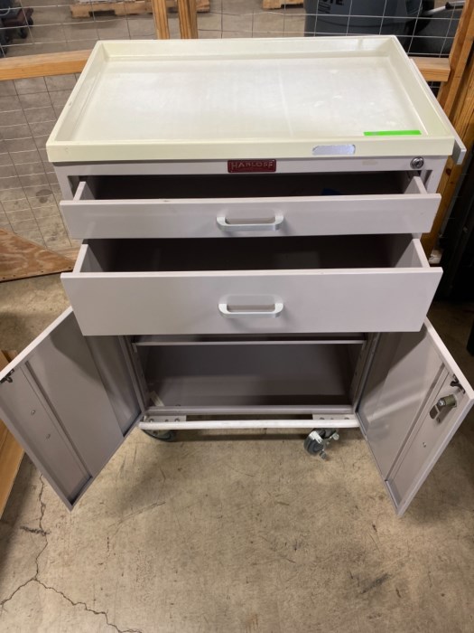 Harloff Rolling Medical Cart for sale