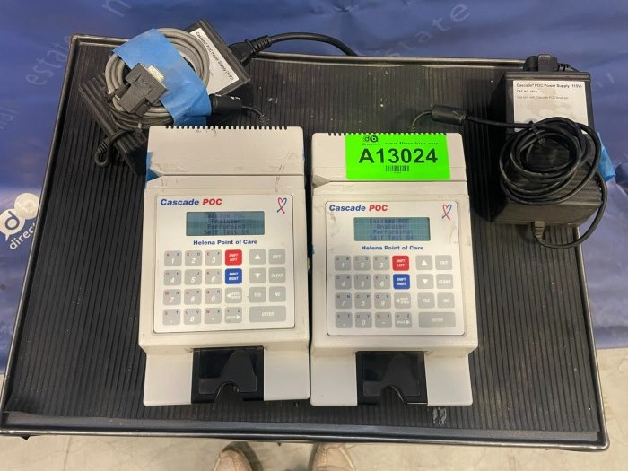 Helena Cascade POC Analyzer *Lot of 2* *Both powered on at time of
