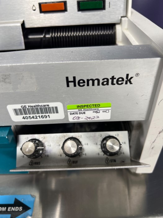 HEMATEK SLIDE STAINER for sale