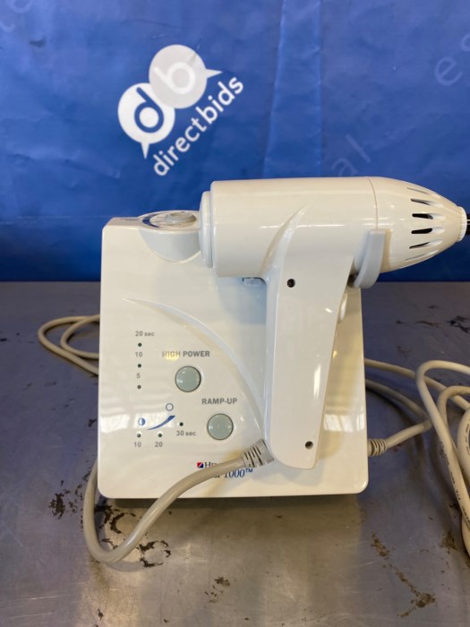 Henry Schein CU 1000 Halogen Curing Light w/ Light Meter for sale