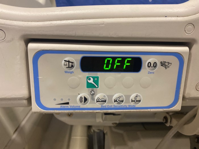 HillRom Hospital Bed Model P844F01 for sale