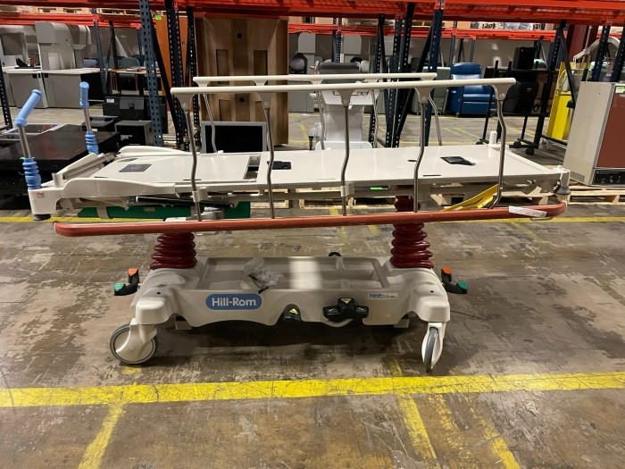 Cylindre Hydraulique Pour Tête De Civière Hill-Rom P8000 - Reconditionné & Testé