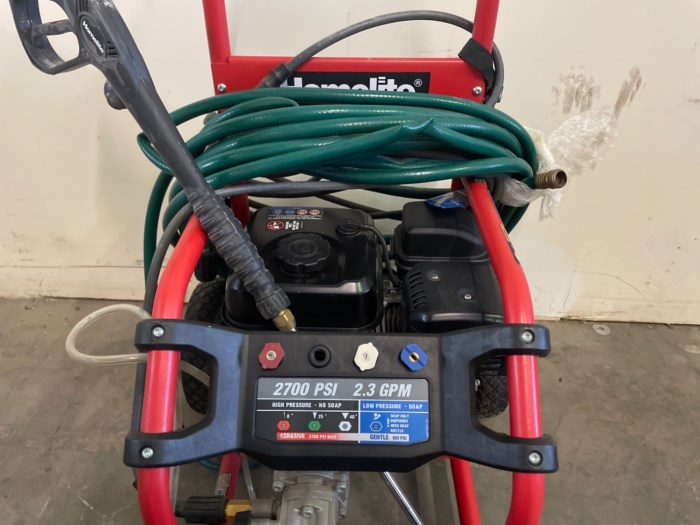 Homelite 2700 PSI 2.3 GPM Power Wash for sale
