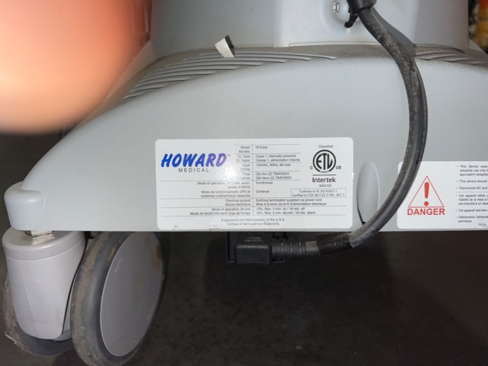 Howard Med Medical Cart ModelHI Care for sale