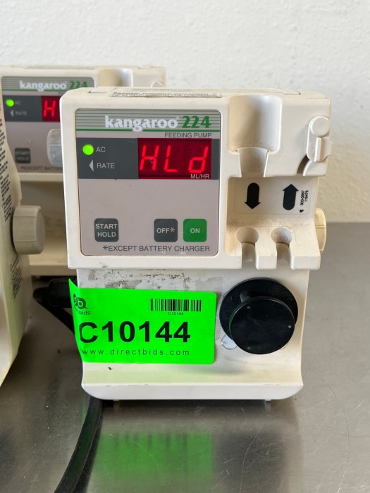 Kangaroo 224 Feeding Pumps (Lot of 7) for sale