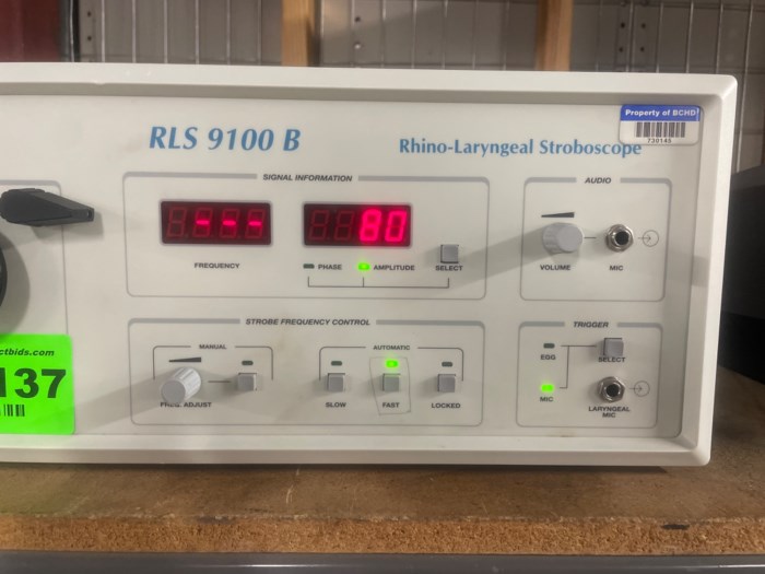 KAY RLS 9100 B RhinoLaryngeal Stroboscope for sale
