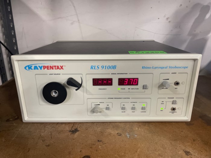 KayPentax RLS 9100B RhinoLaryngeal Stroboscope for sale