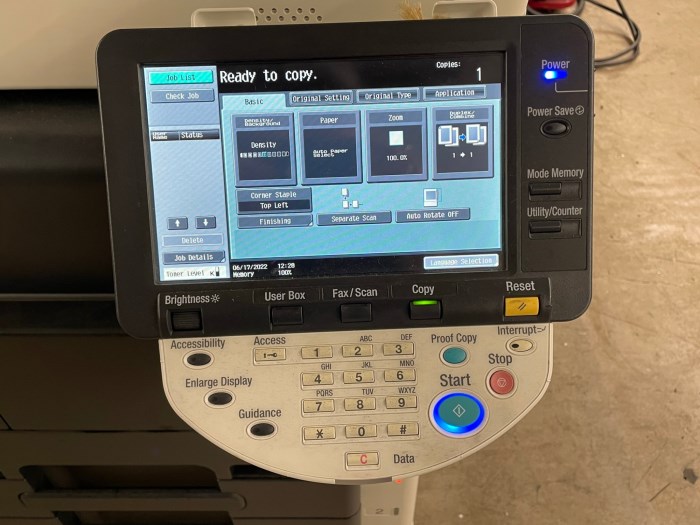 Konica Minolta bizhub 283 MultiFunction Printer for sale